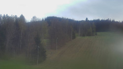 Dojezd hlavní sjezdovky