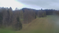 Dojezd hlavní sjezdovky