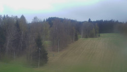 Dojezd hlavní sjezdovky