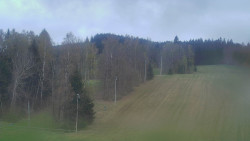 Dojezd hlavní sjezdovky