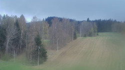 Dojezd hlavní sjezdovky