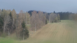 Dojezd hlavní sjezdovky