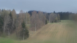 Dojezd hlavní sjezdovky