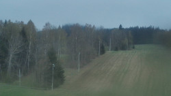 Dojezd hlavní sjezdovky