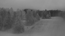 Dojezd hlavní sjezdovky