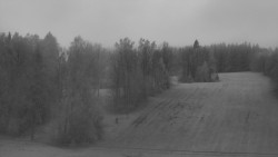 Dojezd hlavní sjezdovky