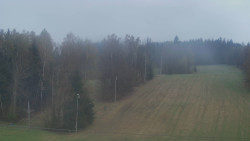 Dojezd hlavní sjezdovky