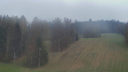 Dojezd hlavní sjezdovky