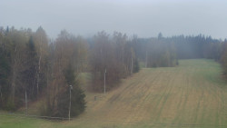 Dojezd hlavní sjezdovky