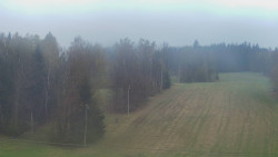 Dojezd hlavní sjezdovky