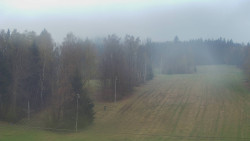 Dojezd hlavní sjezdovky