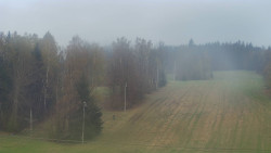 Dojezd hlavní sjezdovky