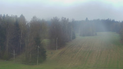 Dojezd hlavní sjezdovky