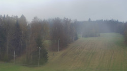 Dojezd hlavní sjezdovky