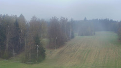 Dojezd hlavní sjezdovky