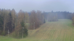 Dojezd hlavní sjezdovky