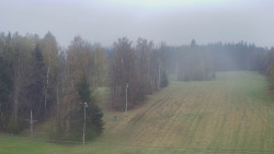 Dojezd hlavní sjezdovky