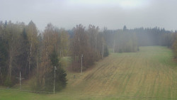 Dojezd hlavní sjezdovky