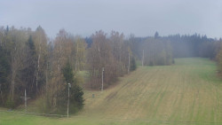 Dojezd hlavní sjezdovky