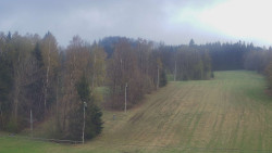 Dojezd hlavní sjezdovky