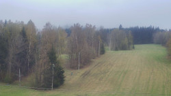 Dojezd hlavní sjezdovky