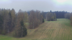 Dojezd hlavní sjezdovky