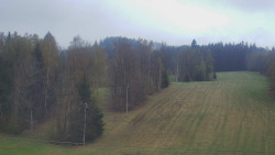 Dojezd hlavní sjezdovky