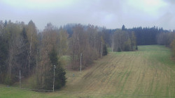 Dojezd hlavní sjezdovky