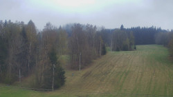 Dojezd hlavní sjezdovky