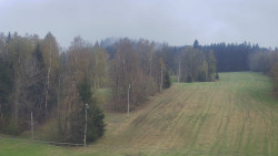 Dojezd hlavní sjezdovky