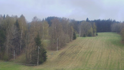 Dojezd hlavní sjezdovky