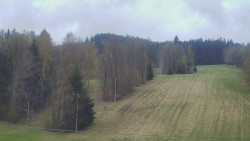 Dojezd hlavní sjezdovky