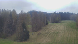 Dojezd hlavní sjezdovky