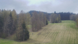 Dojezd hlavní sjezdovky