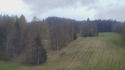 Dojezd hlavní sjezdovky