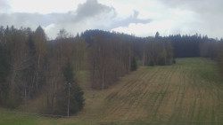 Dojezd hlavní sjezdovky