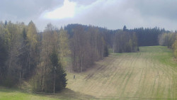 Dojezd hlavní sjezdovky