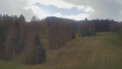 Dojezd hlavní sjezdovky