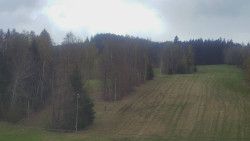 Dojezd hlavní sjezdovky