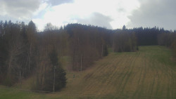 Dojezd hlavní sjezdovky