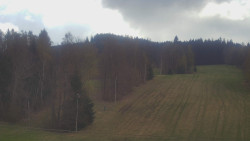 Dojezd hlavní sjezdovky