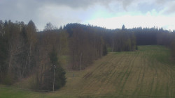 Dojezd hlavní sjezdovky