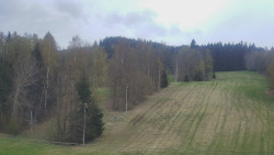 Dojezd hlavní sjezdovky