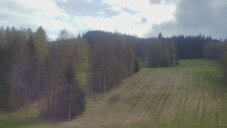 Dojezd hlavní sjezdovky