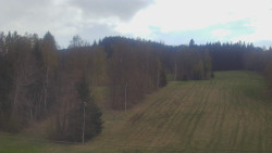 Dojezd hlavní sjezdovky