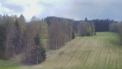 Dojezd hlavní sjezdovky