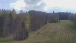 Dojezd hlavní sjezdovky