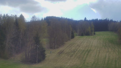 Dojezd hlavní sjezdovky