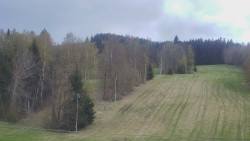 Dojezd hlavní sjezdovky