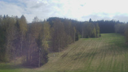 Dojezd hlavní sjezdovky